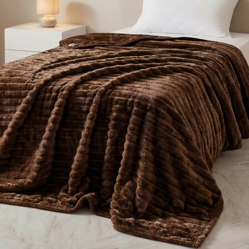 Κουβέρτα Βελουτέ Μονή 160x220 001087011Χ4