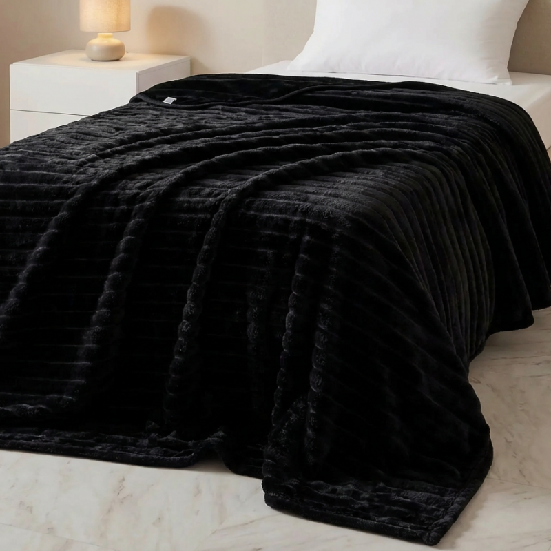 Κουβέρτα Βελουτέ Μονή 160x220 001087011Χ5