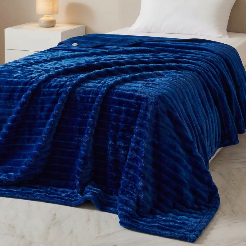 Κουβέρτα Βελουτέ Μονή 160x220 001087011Χ7