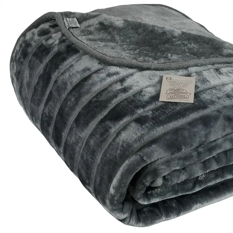 Κουβέρτα Βελουτέ Υπέρδιπλη 220x240 001089011Χ2