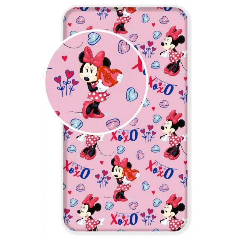 Disney σετ 2τμχ σεντόνι μονό 90 Χ 2,00 + 25 με λάστιχο & μαξιλαροθήκη 50 Χ 70 μονόχρωμη 00711501Σ12Χ6
