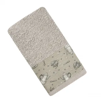 Πετσέτα Χεριών Μπορντούρα 30Χ40 450γρ Βαμβακερή 100% 005122011Σ7