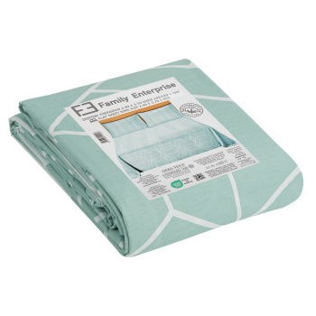 Σεντόνι υπέρδιπλο χωρίς λάστιχο Βαμβακερό 100% 240x270 εμπριμέ 007436011Σ56