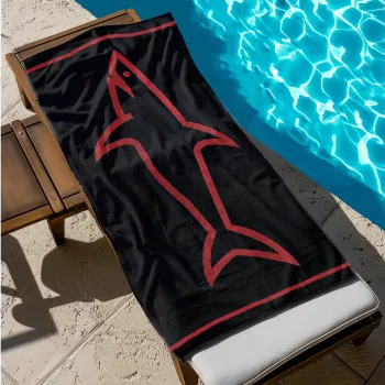 Πετσέτα Θαλάσσης Βαμβακερή 100% Αιγύπτου 90x170 013008011Σ55