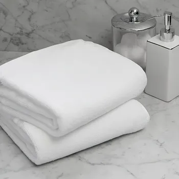 Πετσέτα Μπάνιου Λευκή 70x140 600gr Πενιέ Βαμβακερή 100% 002342011