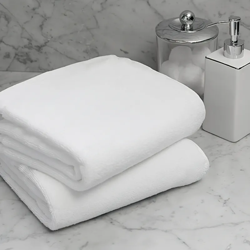 Πετσέτα Μπάνιου Λευκή 70x140 600gr Πενιέ Βαμβακερή 100% 002342011