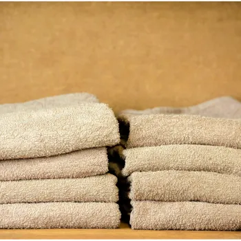 Πετσέτα Πισίνας Μπέζ 80x160 450gr Βαμβακερή 100% 002029011X2