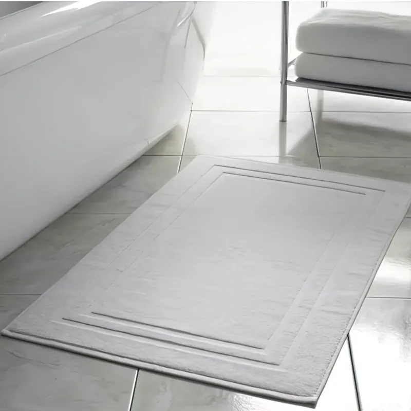 Πατάκι 50x75 Λευκό Cotton 100% 002005011Χ76