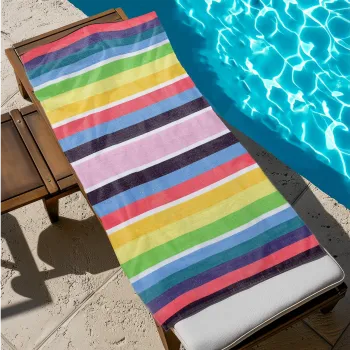 Πετσέτα Θαλάσσης Βαμβακερή 100% Αιγύπτου 90x170 013008011Σ71