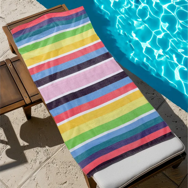 Πετσέτα Θαλάσσης Βαμβακερή 100% Αιγύπτου 90x170 013008011Σ71