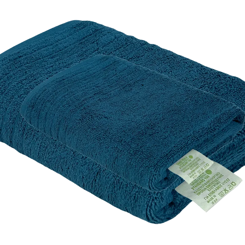 Σετ 2τμχ Πετσέτες Μπάνιου 70 Χ 140 - Χεριών 30 Χ 45 600γρ Πενιέ Βαμβακερές 100% 002349011Χ2