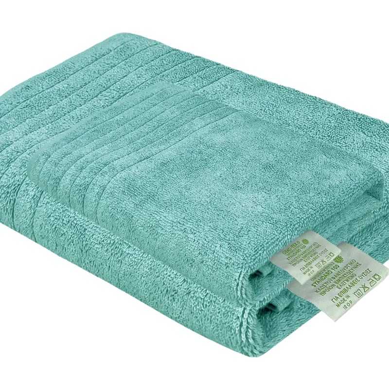 Σετ 2τμχ Πετσέτες Μπάνιου 70 Χ 140 - Χεριών 30 Χ 45 600γρ Πενιέ Βαμβακερές 100% 002349011Χ3