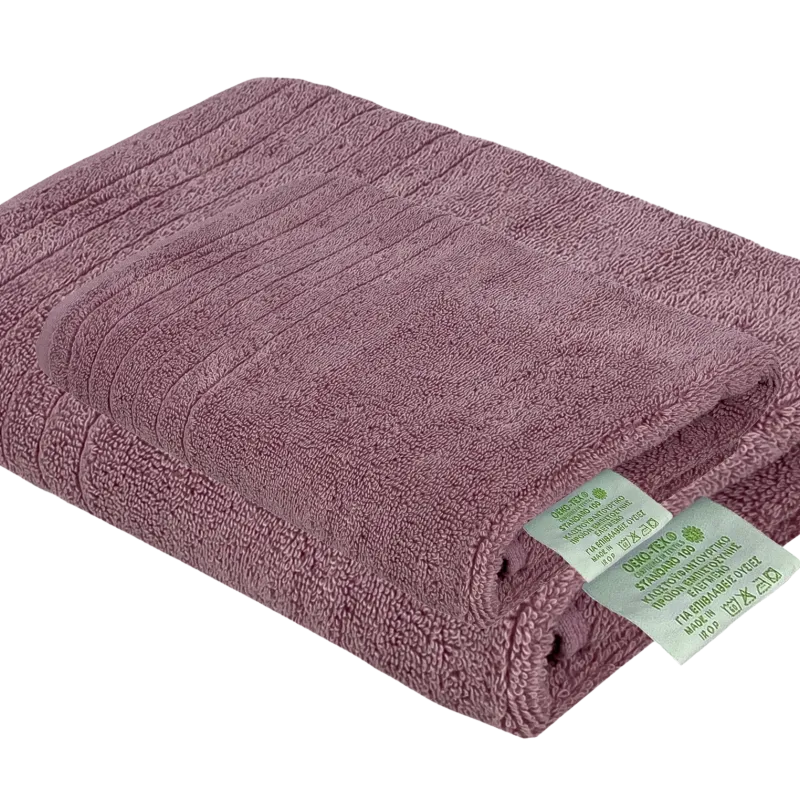 Σετ 2τμχ Πετσέτες Μπάνιου 70 Χ 140 - Χεριών 30 Χ 45 600γρ Πενιέ Βαμβακερές 100% 002349011Χ6