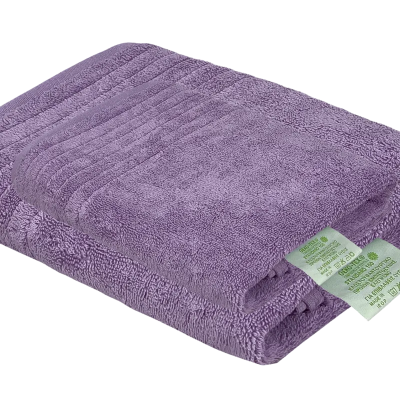 Σετ 2τμχ Πετσέτες Μπάνιου 70 Χ 140 - Χεριών 30 Χ 45 600γρ Πενιέ Βαμβακερές 100% 002349011Χ7