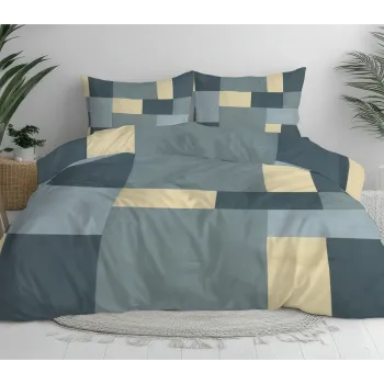 Σεντόνι υπέρδιπλο χωρίς λάστιχο Βαμβακερό 100% 240x270 εμπριμέ 007436011Σ72