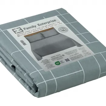 Σεντόνι μονό με λάστιχο Βαμβακερό 100% 110x200+35 εμπριμέ 007433011Σ68