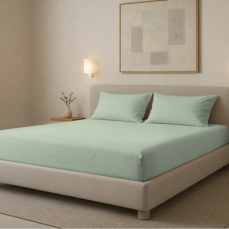 Σετ σεντόνι 3τμχ υπέρδιπλο με λάστιχο 180x200+35 Βαμβακερό 100% 001014011Χ87