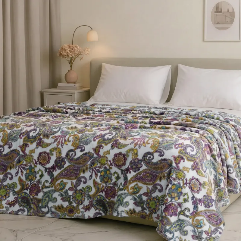 Fleece Κουβέρτα Υπέρδιπλη 220x240 Εμπριμέ 001052011Σ39