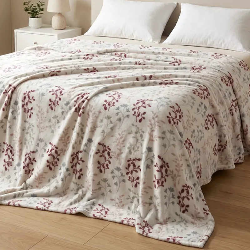 Fleece Κουβέρτα Υπέρδιπλη 220x240 Εμπριμέ 001052011Σ40