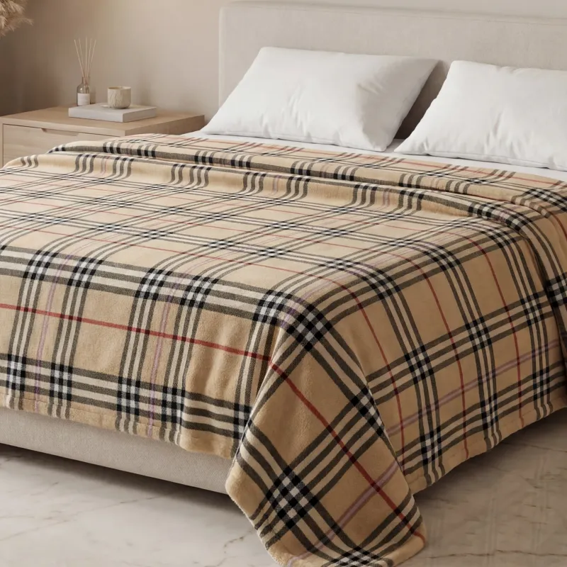 Fleece Κουβέρτα Υπέρδιπλη 220x240 Εμπριμέ 001052011Σ43