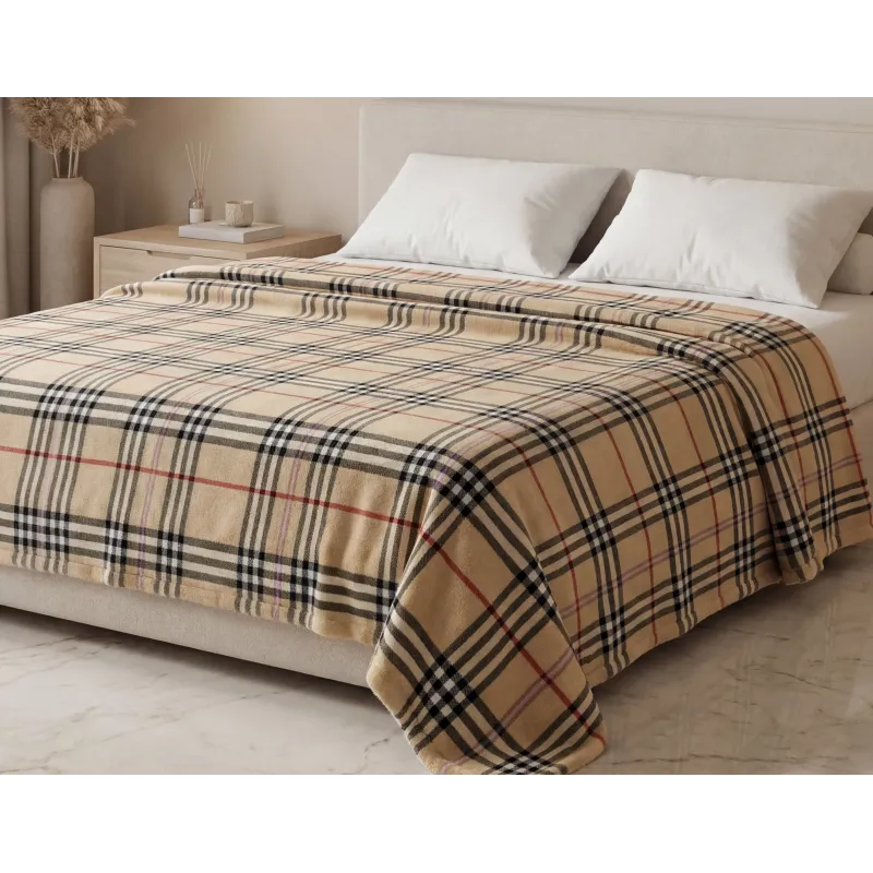 Fleece Κουβέρτα Υπέρδιπλη 220x240 Εμπριμέ 001052011Σ43