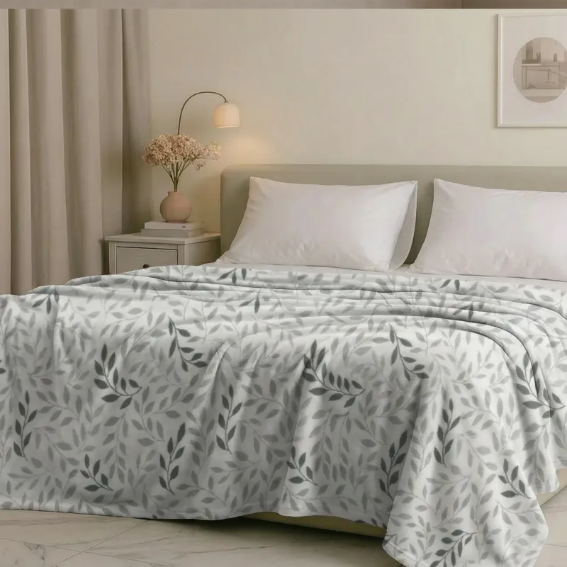 Fleece Κουβέρτα Υπέρδιπλη 220x240 Εμπριμέ 001052011Σ45