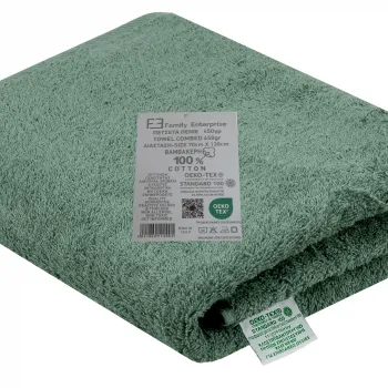 Πετσέτα Σώματος 70 Χ 1,30 Πενιέ Βαμβακερή 100% 450γρ 002186011Χ39