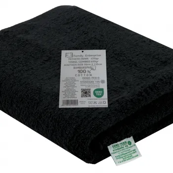 Πετσέτα Σώματος 70 Χ 1,30 Πενιέ Βαμβακερή 100% 450γρ 002186011Χ45