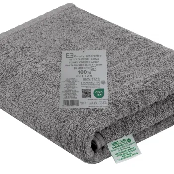 Πετσέτα Σώματος 70 Χ 1,30 Πενιέ Βαμβακερή 100% 450γρ 002186011Χ46