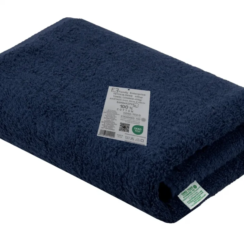 Πετσέτα Χεριών 30 Χ 40 Πενιέ 450γρ βαμβακερή 100% 002187011X49