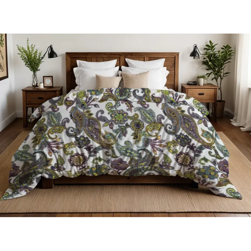 Σεντόνι Fleece-Φλις υπέρδιπλο 1,80 Χ 2,00 + 23 εμπριμέ 001033011Σ39