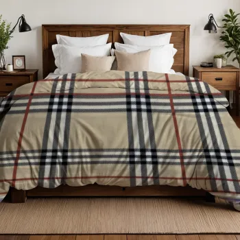 Σεντόνι Fleece-Φλις υπέρδιπλο 1,80 Χ 2,00 + 23 εμπριμέ 001033011Σ43