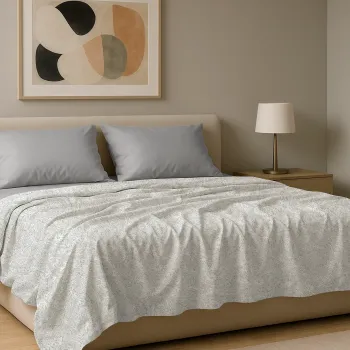 Σετ σεντόνια 4τμχ υπέρδιπλα 240x270 Βαμβακερά 100% εμπριμέ/μονόχρωμα 007443011Χ82Σ11-1