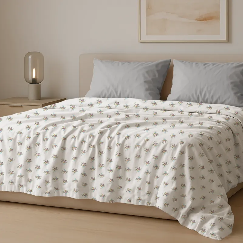 Σετ σεντόνια 4τμχ υπέρδιπλα 240x270-180x200+35 Βαμβακερά 100% εμπριμέ/μονόχρωμα 007443011Χ82Σ63