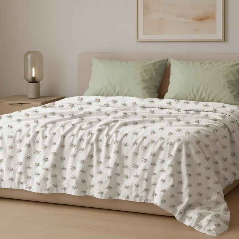 Σετ σεντόνια 4τμχ υπέρδιπλα 240x270-180x200+35 Βαμβακερά 100% εμπριμέ/μονόχρωμα 007443011Χ85Σ63