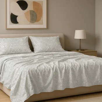 Σετ σεντόνια 4τμχ υπέρδιπλα 240x270 Βαμβακερά 100% εμπριμέ 007443011Σ11-1