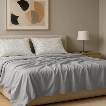 Σετ σεντόνια 4τμχ υπέρδιπλα 240x270 Βαμβακερά 100% εμπριμέ/μονόχρωμα 007443011Σ11Χ82-1