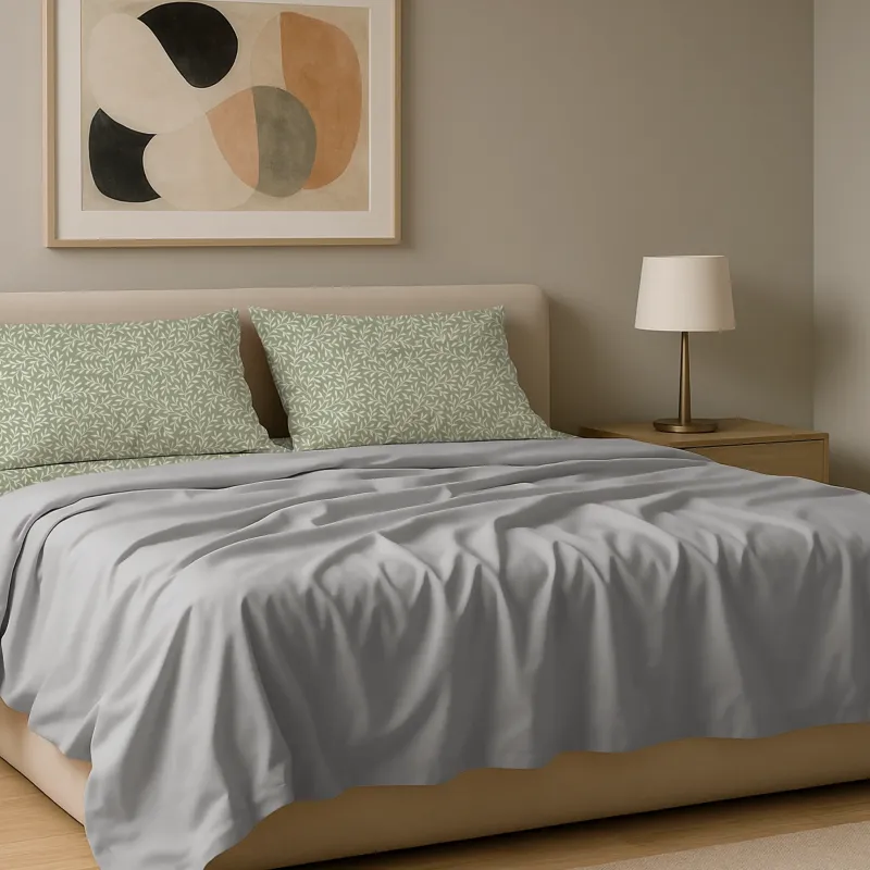 Σετ σεντόνια 4τμχ υπέρδιπλα 240x270 Βαμβακερά 100% εμπριμέ/μονόχρωμα 007443011Σ1Χ82-1