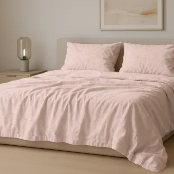 Σετ σεντόνια 4τμχ υπέρδιπλα 240x270-180x200+35 Βαμβακερά 100% εμπριμέ 007443011Σ55