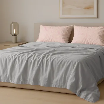 Σετ σεντόνια 4τμχ υπέρδιπλα 240x270-180x200+35 Βαμβακερά 100% εμπριμέ/μονόχρωμα 007443011Σ55Χ82