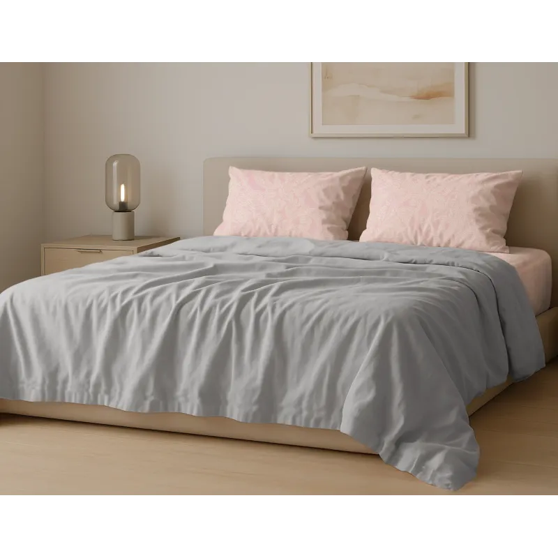 Σετ σεντόνια 4τμχ υπέρδιπλα 240x270-180x200+35 Βαμβακερά 100% εμπριμέ/μονόχρωμα 007443011Σ55Χ82