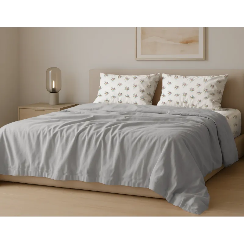 Σετ σεντόνια 4τμχ υπέρδιπλα 240x270-180x200+35 Βαμβακερά 100% εμπριμέ/μονόχρωμα 007443011Σ63Χ82