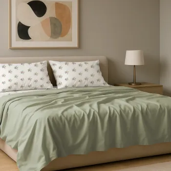 Σετ σεντόνια 4τμχ υπέρδιπλα 240x270 Βαμβακερά 100% εμπριμέ/μονόχρωμα 007443011Σ63Χ85-1