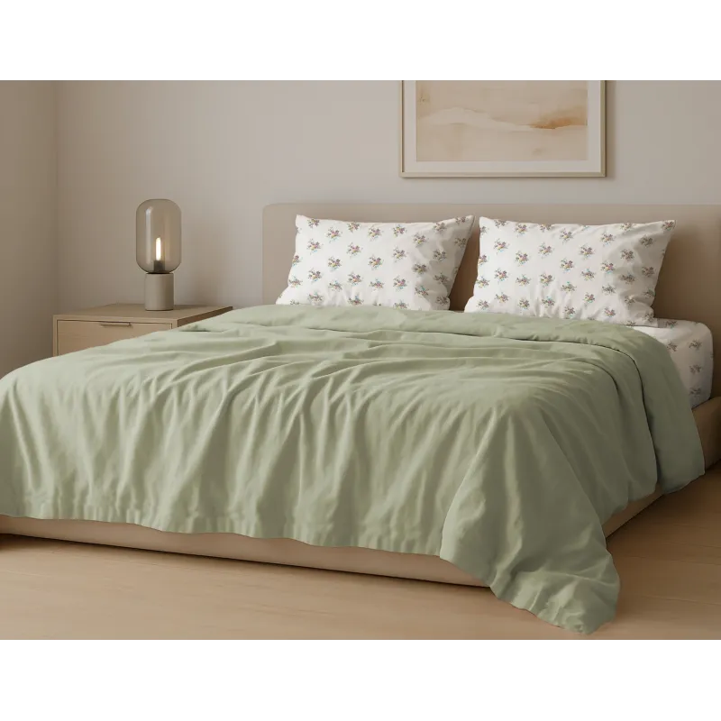 Σετ σεντόνια 4τμχ υπέρδιπλα 240x270-180x200+35 Βαμβακερά 100% εμπριμέ/μονόχρωμα 007443011Σ63Χ85