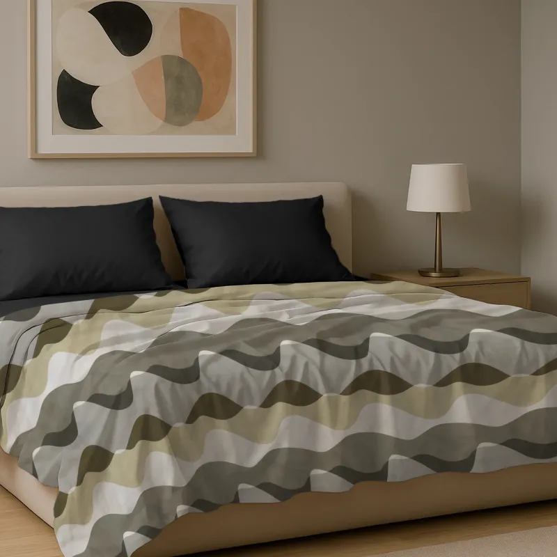 Σετ σεντόνια 4τμχ υπέρδιπλα 240x270 Βαμβακερά 100% εμπριμέ/μονόχρωμα 007443011Σ69Χ80-1