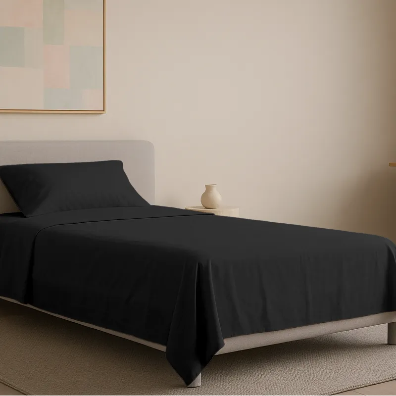 Σετ σεντόνια 3τμχ μονά 170x270 Βαμβακερά 100% μονόχρωμα 007445011Χ80-1