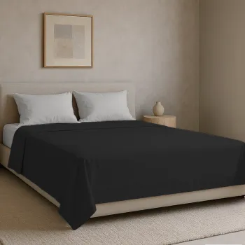 Σετ σεντόνια 4τμχ υπέρδιπλα 240x270 Βαμβακερά 100% μονόχρωμα 007446011Χ82-80-1