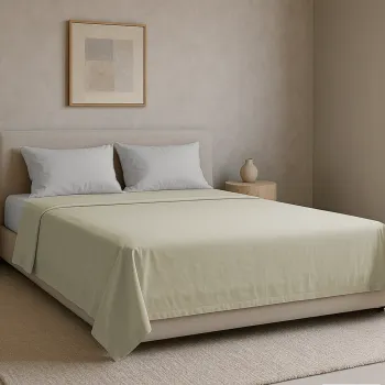 Σετ σεντόνια 4τμχ υπέρδιπλα 240x270 Βαμβακερά 100% μονόχρωμα 007446011Χ82-85-1