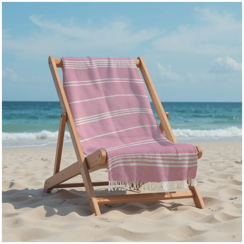 Πετσέτα Θαλάσσης 90x185 Βαμβακερή 100% Πεστεμάλ Αιγύπτου 013007011Σ115