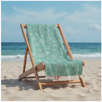 Πετσέτα Θαλάσσης 90x185 Βαμβακερή 100% Πεστεμάλ Αιγύπτου 013007011Σ118